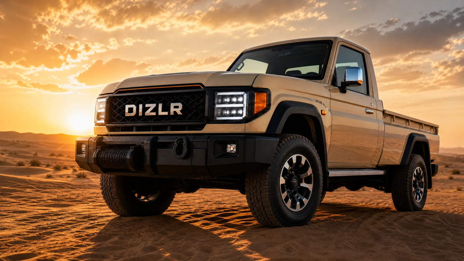 DIZLR CRUISE Single Cab — commercial pickup truck front view